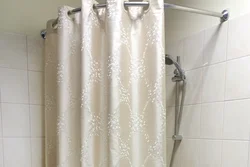 Modern bath curtains photo