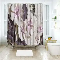 Modern bath curtains photo