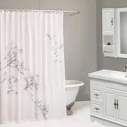 Modern bath curtains photo