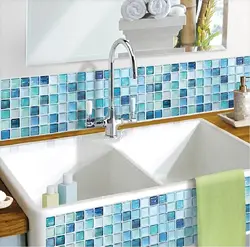 Bathroom design with apron