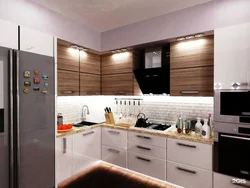 Kitchen design white top gray bottom