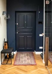 Doors in the hallway of a house photo