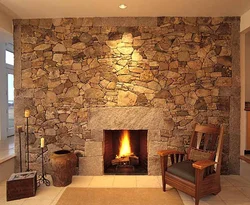 Use of stones in apartment design