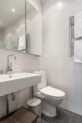 Bathroom Design Photos With A Toilet In Light Colors