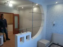 Photo of bathroom partitions