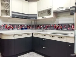 Kitchen Graphite Presses In The Interior