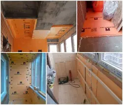 How to insulate a loggia photo