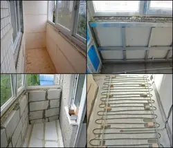 How to insulate a loggia photo