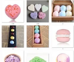 Сурати бомбаҳои ваннаи DIY