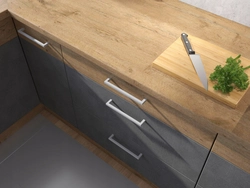 Bunratti oak in the kitchen interior photo