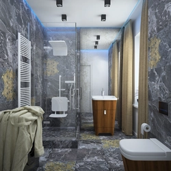 Modern bathroom design 6 sq m