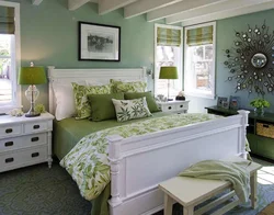 Bedroom Design In Pistachio Tone