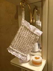 How to store washcloths in the bathroom photo