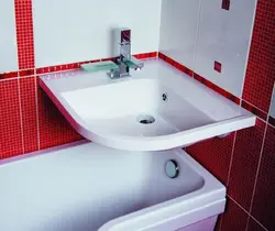 Modern small bath design