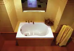 Modern small bath design