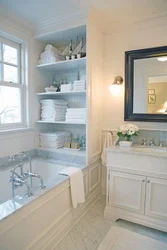Niche With Shelves Near The Bathtub Photo