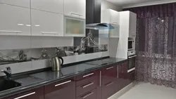 Фото кухни в длину 5 м