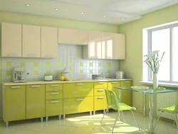 Combination of kitchen facades photo