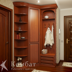 Entrance hall corner in the corridor photo design