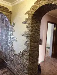Гіпсавая плітка дызайн пярэднім пакоі