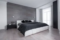 Bedroom design in minimalist style photo