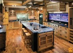 Kitchen unusual interior design