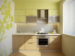 Two-color kitchen sets for a small kitchen photo