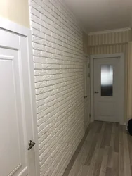 Gypsum brick hallway design