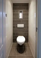 Photo of a toilet with installation in an apartment