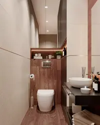 Photo of a toilet with installation in an apartment