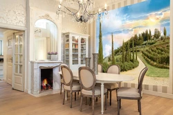 Photo wallpaper for the kitchen in the house photo