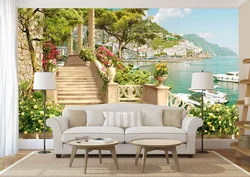 Photo wallpaper for the kitchen in the house photo