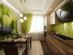 Economy class kitchen interior for home