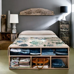 Storage in the bedroom photo