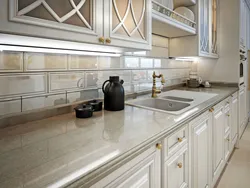 Classic kitchen countertops photo