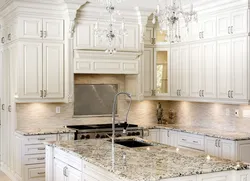 Classic kitchen countertops photo