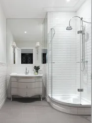 Bathroom Interiors With Corners