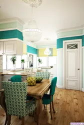 Combinations With Emerald In The Kitchen Interior