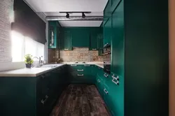 Combinations With Emerald In The Kitchen Interior
