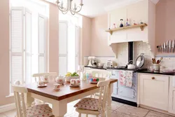 Kitchen Design In Soft Colors