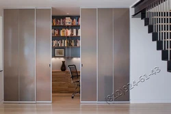 Apartment design with a sliding partition