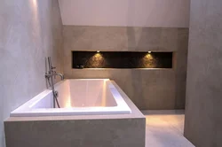 Microcement In The Bathroom Photo Design