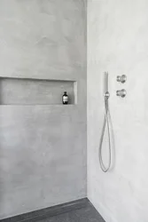 Мікрацэмент У Ваннай Фота Дызайн