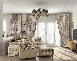 Qonaq Otağının Içərisində Provence Pərdələri