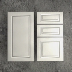Milling On Kitchen Facades In A Modern Style Photo