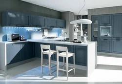 Stylish Gray Kitchen Design