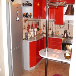 Kitchen 6 meters with bar counter design