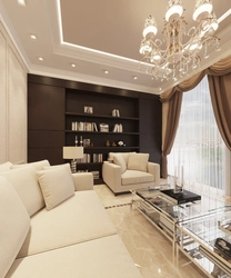 Qonaq otağı 28 kvadrat dizayn