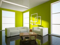 Mənzil dizayn divarları bir tonda