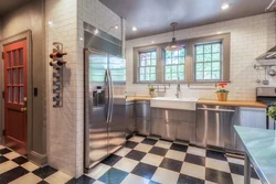 Quartz vinyl tiles in the bathroom on the walls design